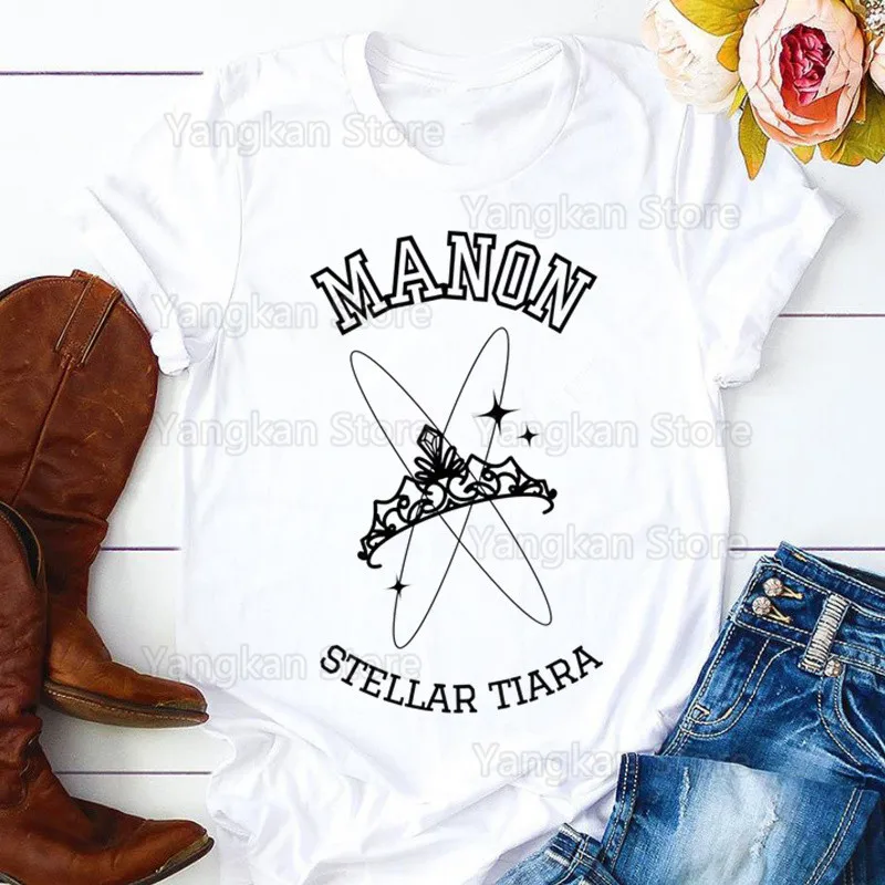 

KATSEYE Gnarly Retro Pure Printing Short-sleeved T-shirt for Men and Women Versatile Couple Plus Size Top