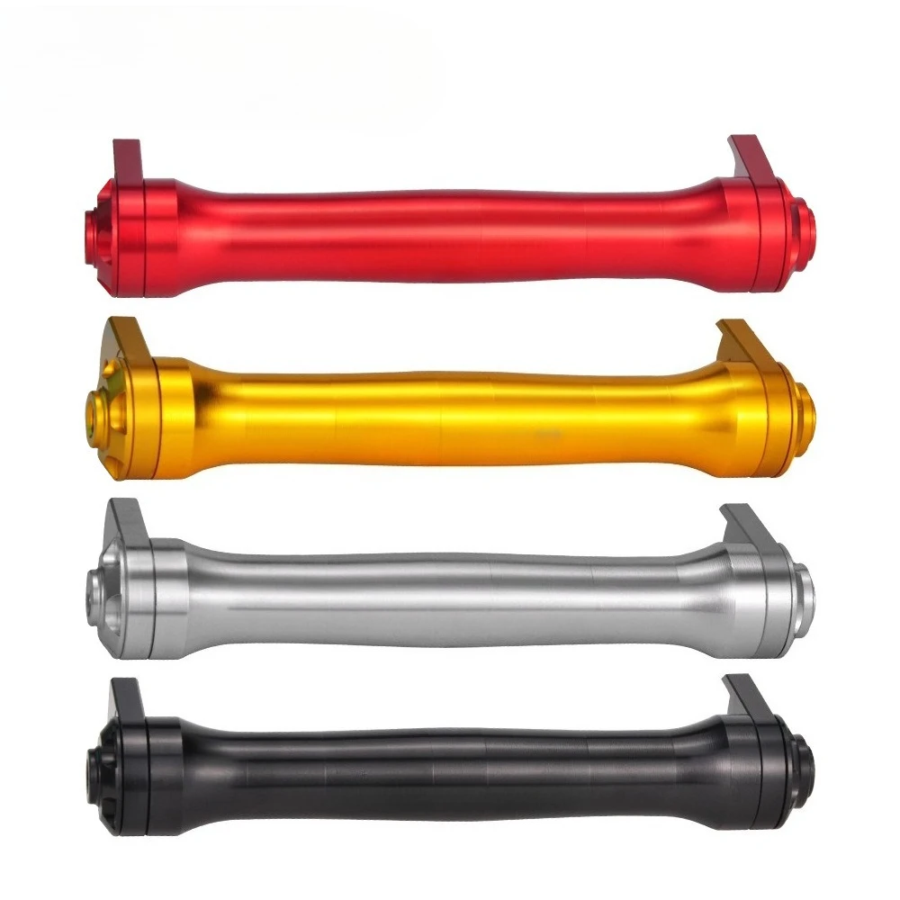 Folding Bike Easy Wheel Extension Rod Aluminum Telescopic Bar Bicycle Modification Parts  tool