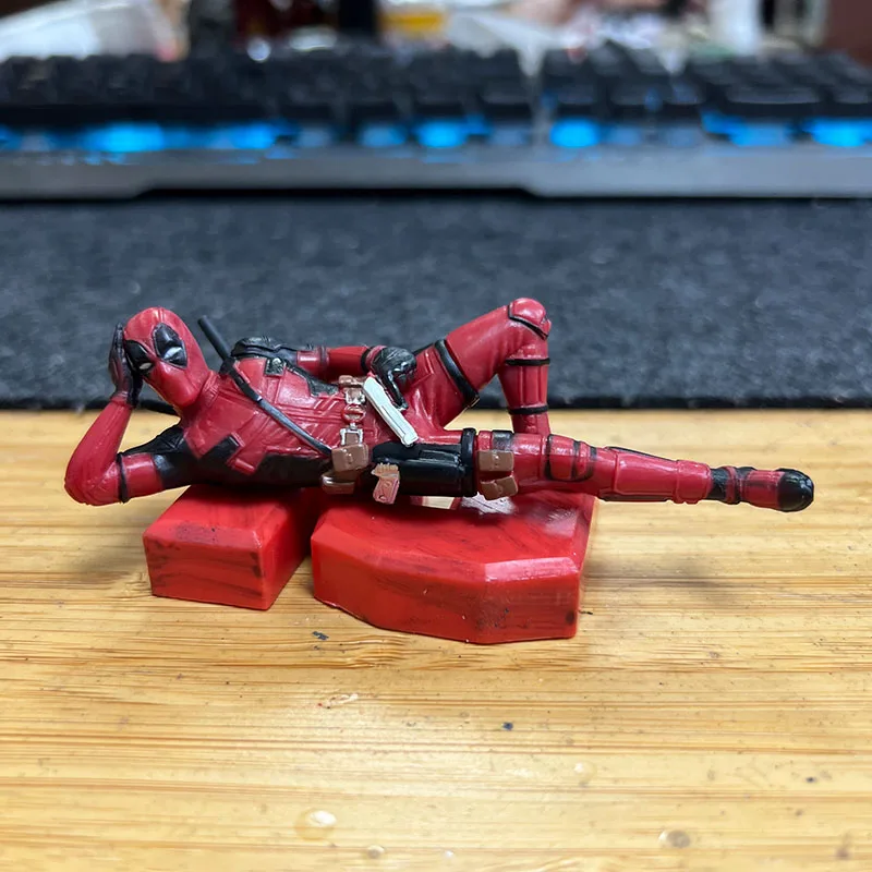 Deadpool&Wolverine Deadpool Car Ornaments Models Computer Cases Ornaments Toys Handicrafts