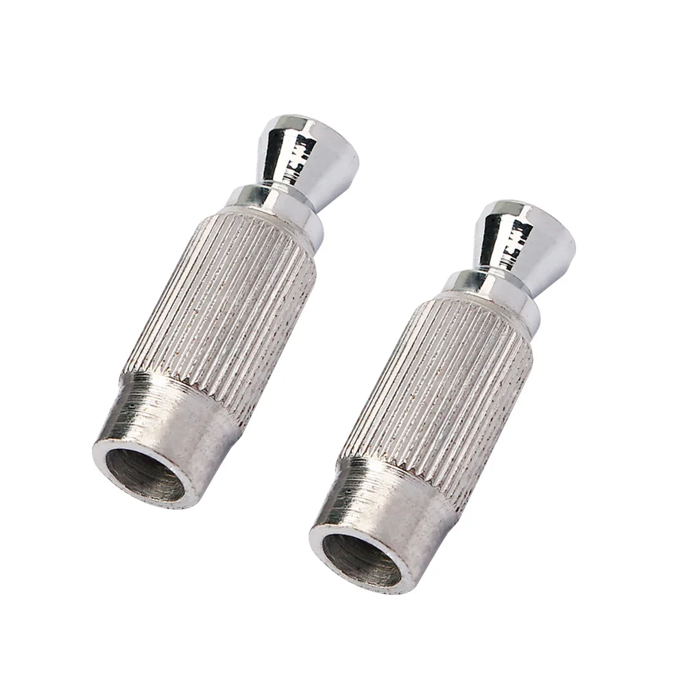 

2pcs Tremolo Bridge Studs Elevating Adjustment Screw For Electric Guitar Silver Metal Bridge Anchors High Quality Sound Diy
