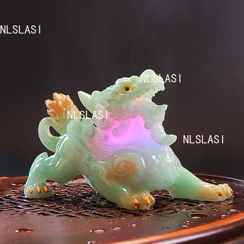 

1pc Pixiu Tea Pet Color Changing Desktop Tea Playing Chinese Household Tea Ceremony Accessories Ornament Teaware