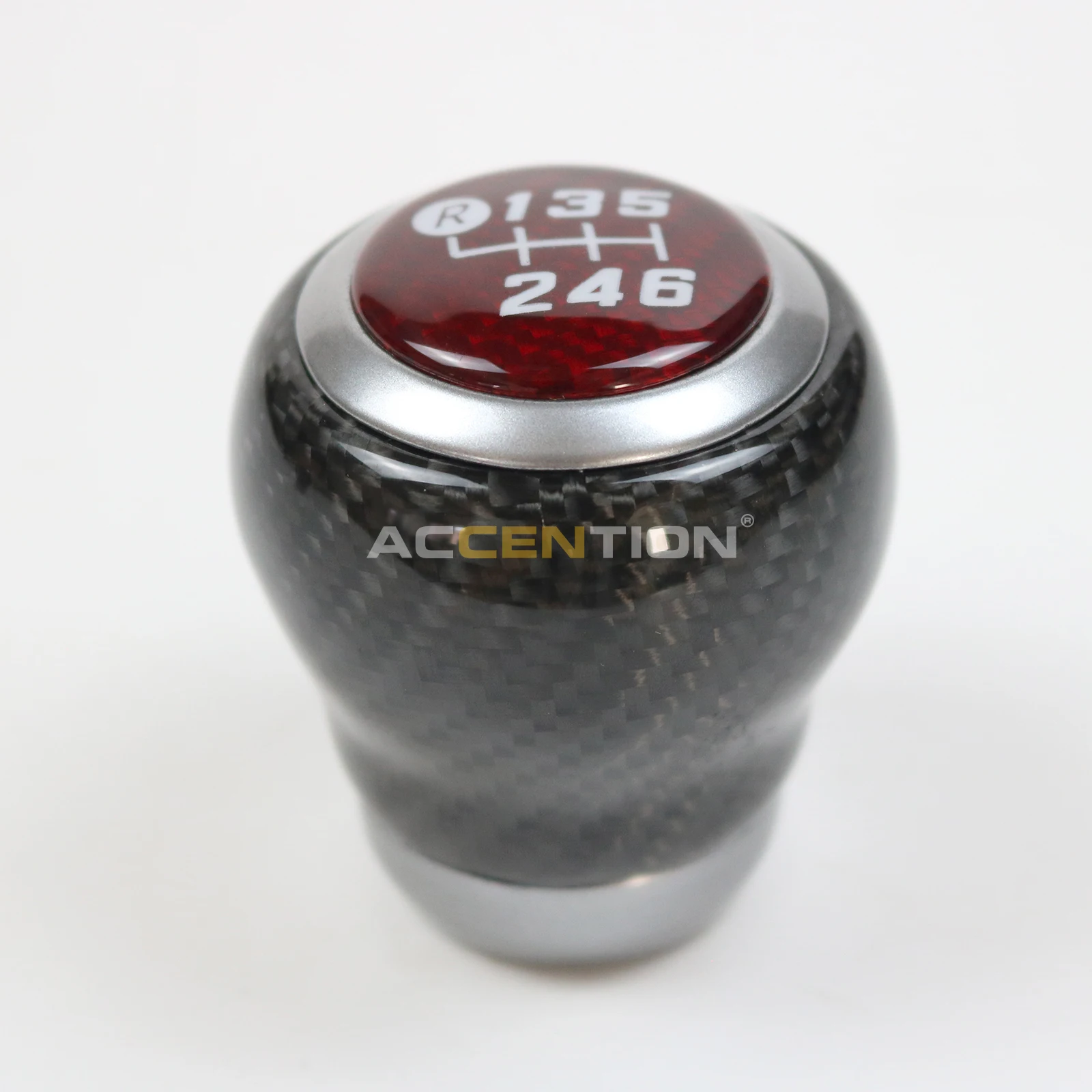 Black 100% Real Full Carbon Fiber 6S Gear Shift Knob For Subaru BRZ 2012-2024 For Toyota 86 2012-2024