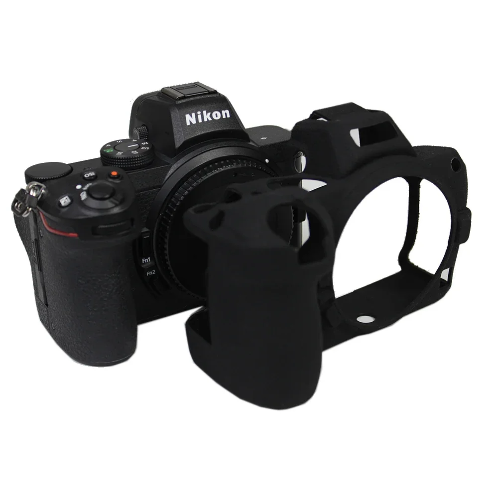 

For Nikon Z5 Soft Silicone Case Camera Nice Protective Body Cover with Battery Opening Frame Skin for Nikon Z5 Accessories