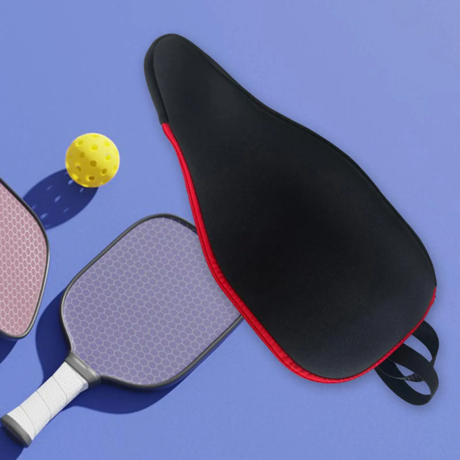 

Lightweight Pickleball Paddle Bag Neoprene Zipper Closure Shoulder Sling for Gym or Outdoor Activities