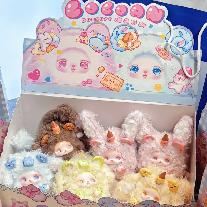 

Loloan Dessert Series 13 см виниловая кукла с лицом слепая коробка-сюрприз украшение комнаты игрушка для девочек на день рождения модная коллекционная