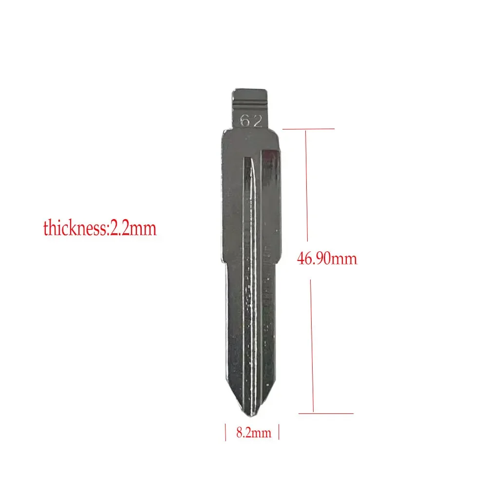 15 pezzi # 62 MIT1 MIT16- Lama chiave auto per Mitsubishi (sinistra) Benz