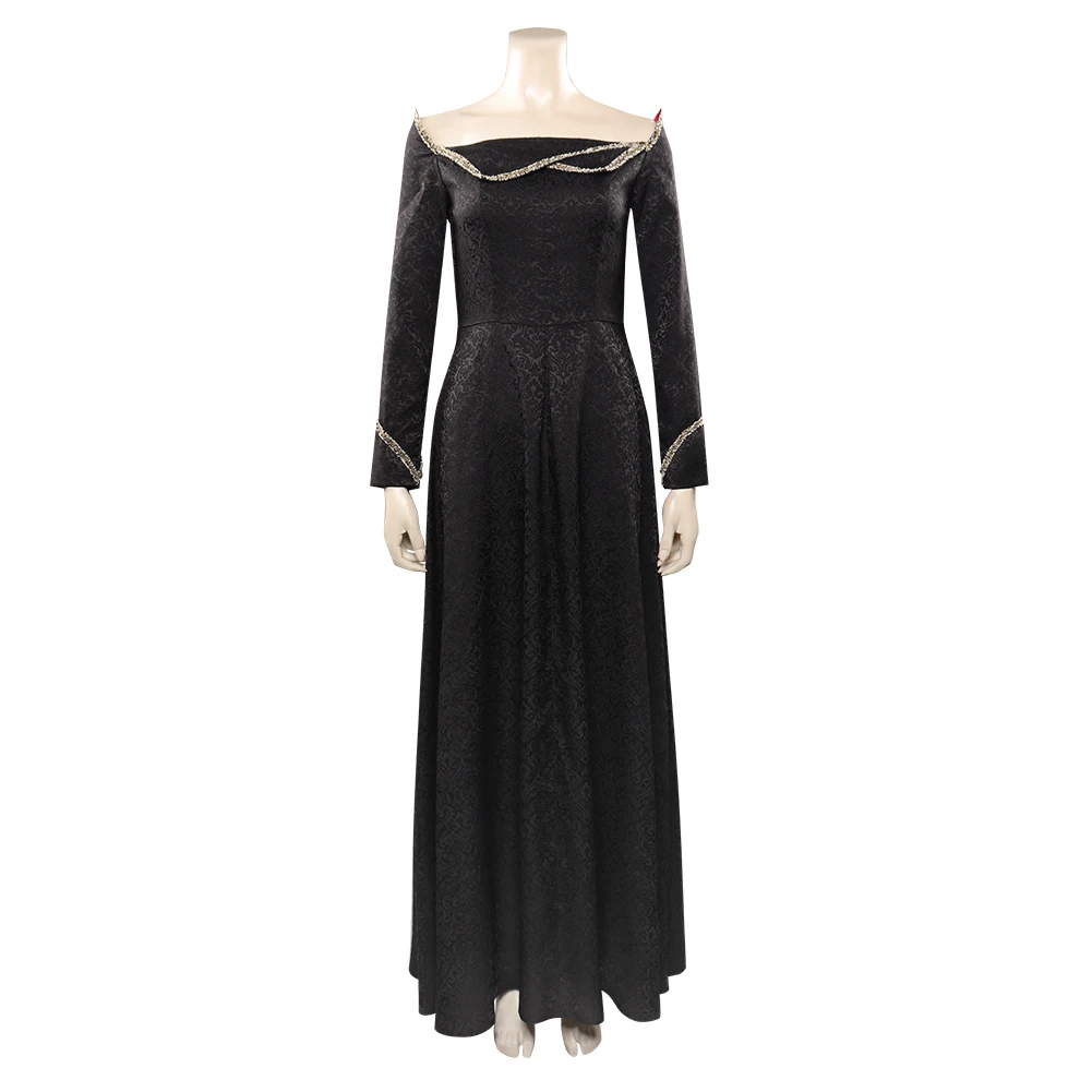 Rhaenyra Cosplay Crown Dress Women Rhaenys Halloween Princess Costume Cloak TV Dragon Fantasy Alicent Outfit Carnival Party Suit - Image 5