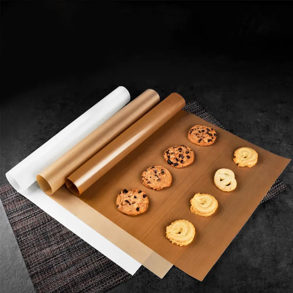 4Sheets Heat Resistant Baking Oilcloth Nonstick Oven Liner Multipurpose Reusable Baking Mat for Bbq Grill Half Sheet Pan