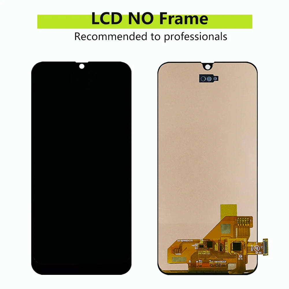 A40 SM-A405F A405FN A405FM A405S Display Screen For Samsung Galaxy A40 LCD Display Screen  Replace Digitizer Assembly With frame