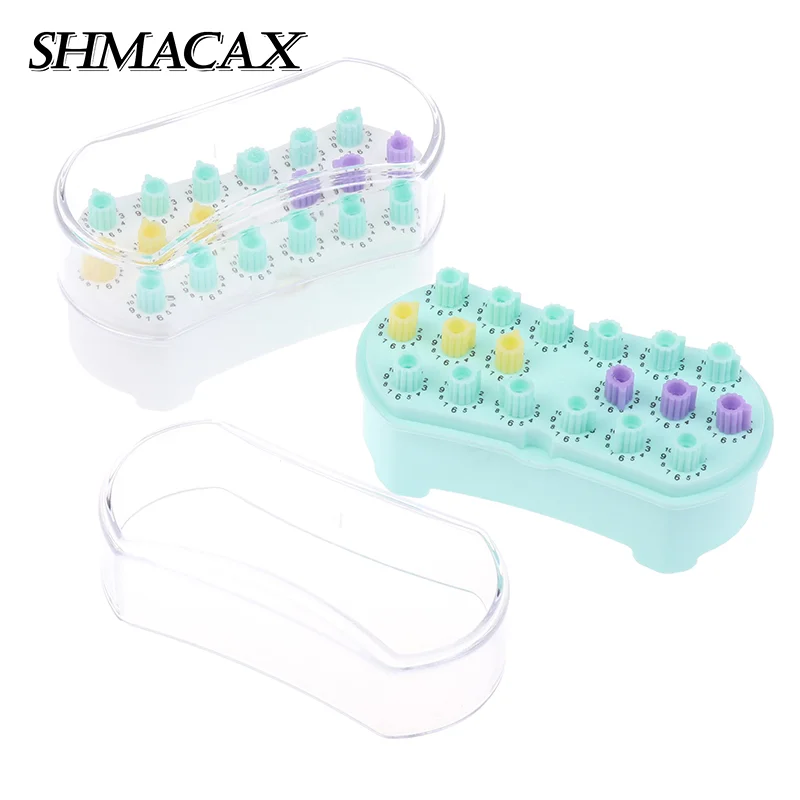 Dental Disinfection Box Root Canal File Files Disinfection Holder With Count Counting Autoclavable Sterilizer Case