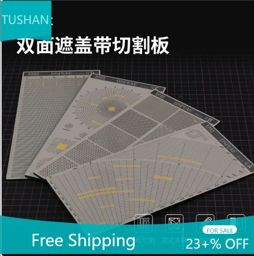 

Cutting Die Double-sided Cutting Pad Curved Polygon, Suitable ，for Model Craft Tools DSPIAE AT-ECABCD Hobby DIY