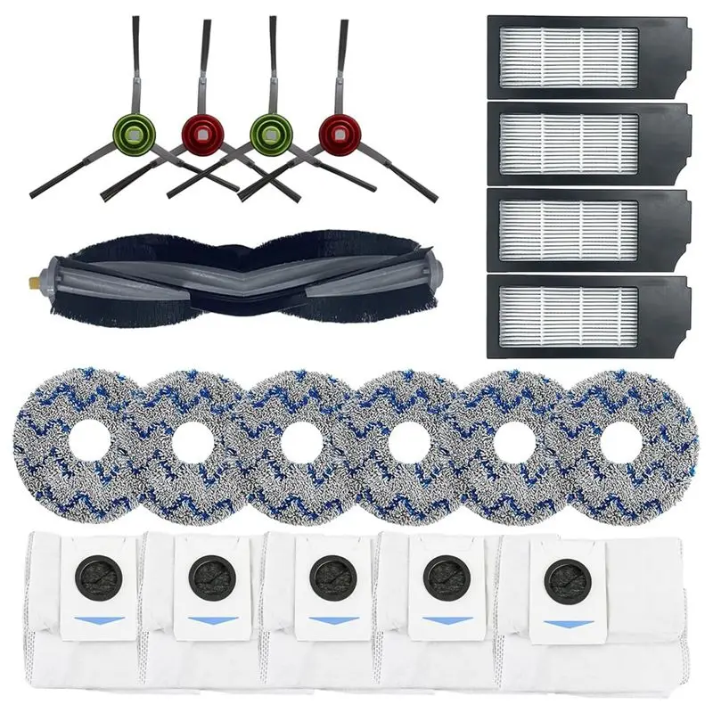 a20f-for-ecovacs-deebot-x1-turbo-omni-ロボット掃除機メインサイドブラシ-hepa-フィルター-ダストバッグ-モップパッド-交換部品