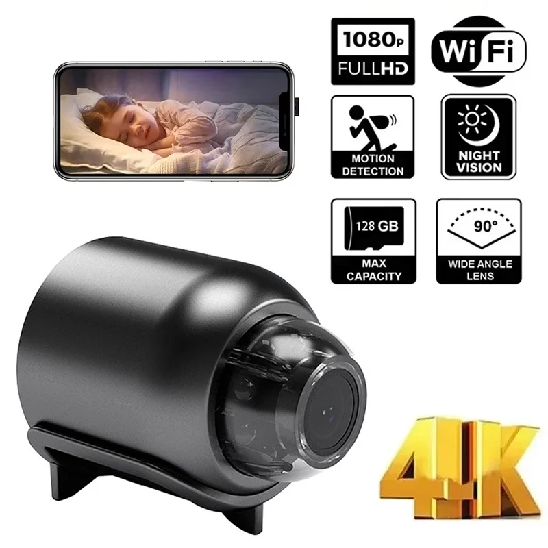 1080P HD Wireless Camera Sensor Night Vision Camcorder Web Video Mini Surveillance Camera WiFi Protection Remote Camera For Home