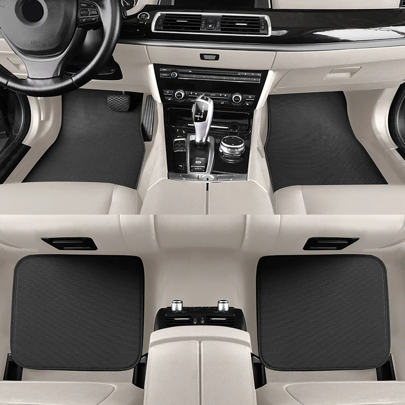 

Universal Fit TPE Car Mats Non-Skid Design Heavy Duty All-Season Floor Protection