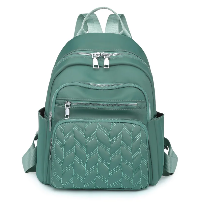 Mochilas Oxford con entramado de diamantes para mujer, gran capacidad, más compartimentos, bolsas de viaje para mujer, mochilas escolares impermeables para niñas