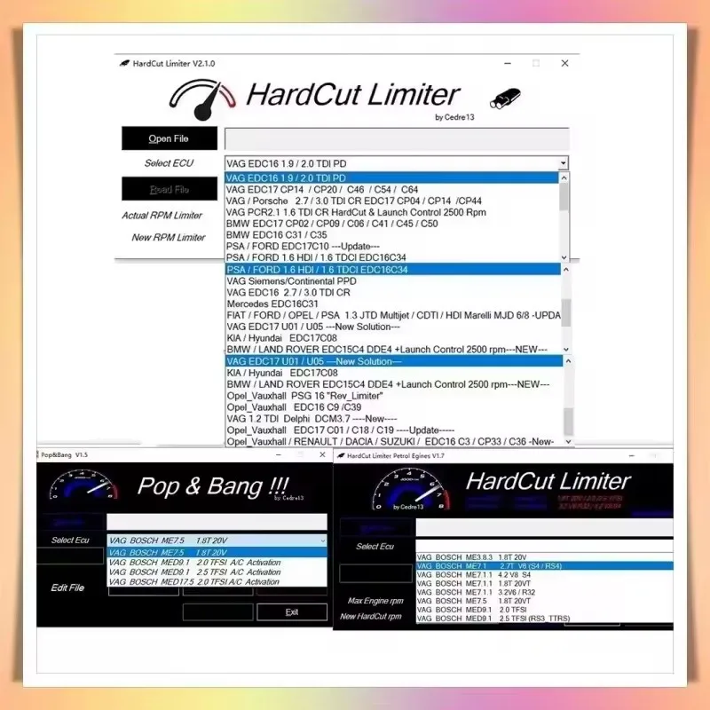 أداة السيارة 2025 رائجة البيع محدد القطع الصلب لمحركات الديزل والبنزين VMAX HotStart QLaunchr #4