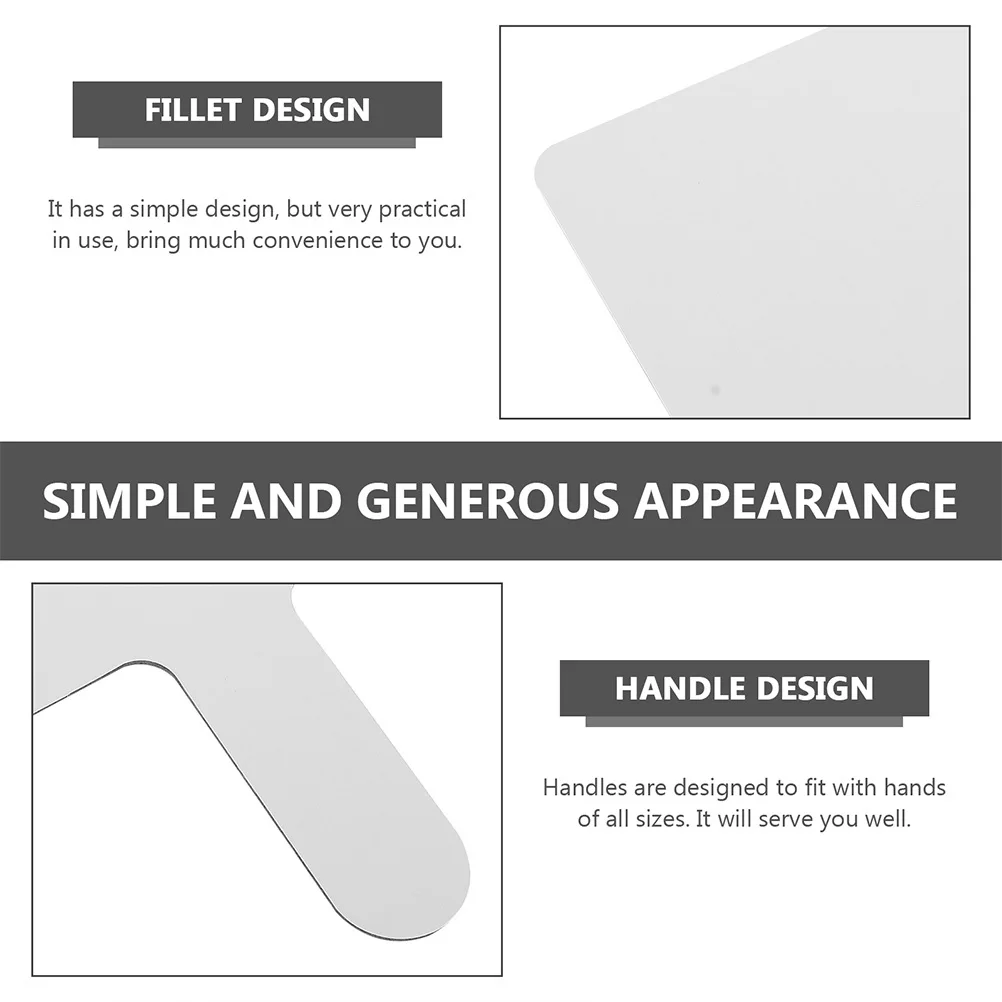 2 قطعة لوحة الإجابة واسعة غير الظلال قابل للغسل الملحقات المدرسية الاستخدام اليومي لوحات بيضاء قابلة لإعادة الاستخدام للفصول الدراسية المنزل المحمولة #6