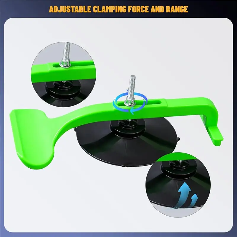 ABMI-Gluing، مع وسادة إسفنجية مكونة من 6 قطع، مجموعة مشابك للزجاج الأمامي القابل للتحويل لإصلاح الزجاج الأمامي للسيارة، #3