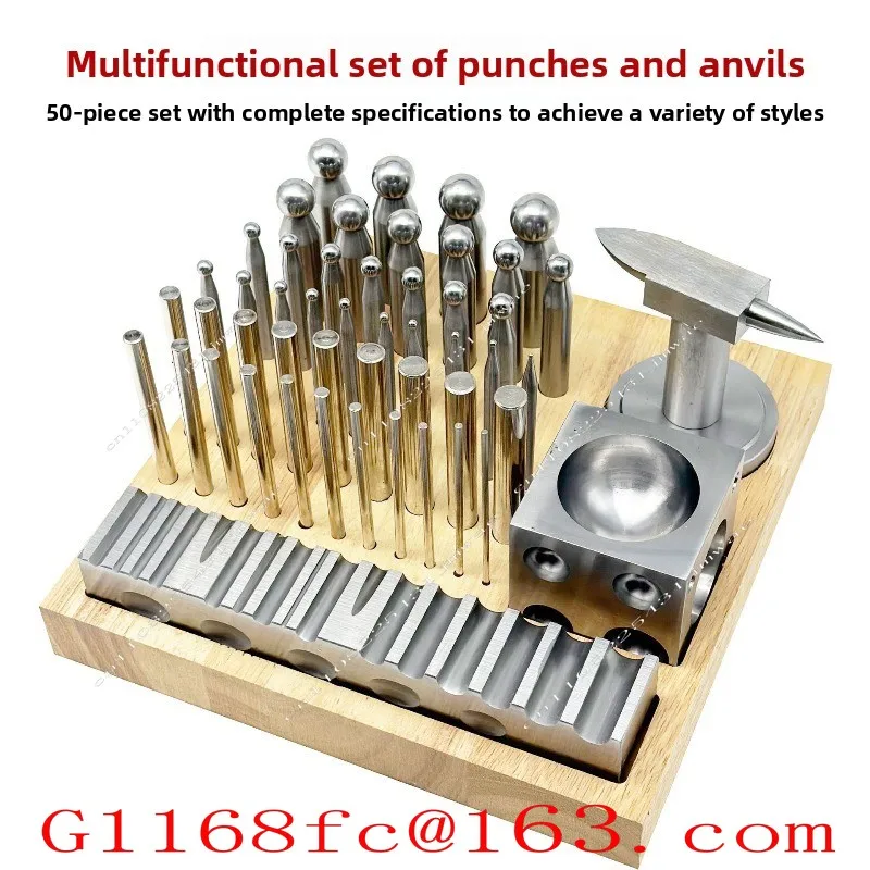 Jewelry Nest Set, Gold and Silver Bead Bell Grinding Tool