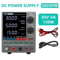 SUGON 3005PM Adjustable DC Power Supply ,30V 5A 4 Digit Digital ,150W Lab Bench Power Stabilized Power Supply Voltage Regulator