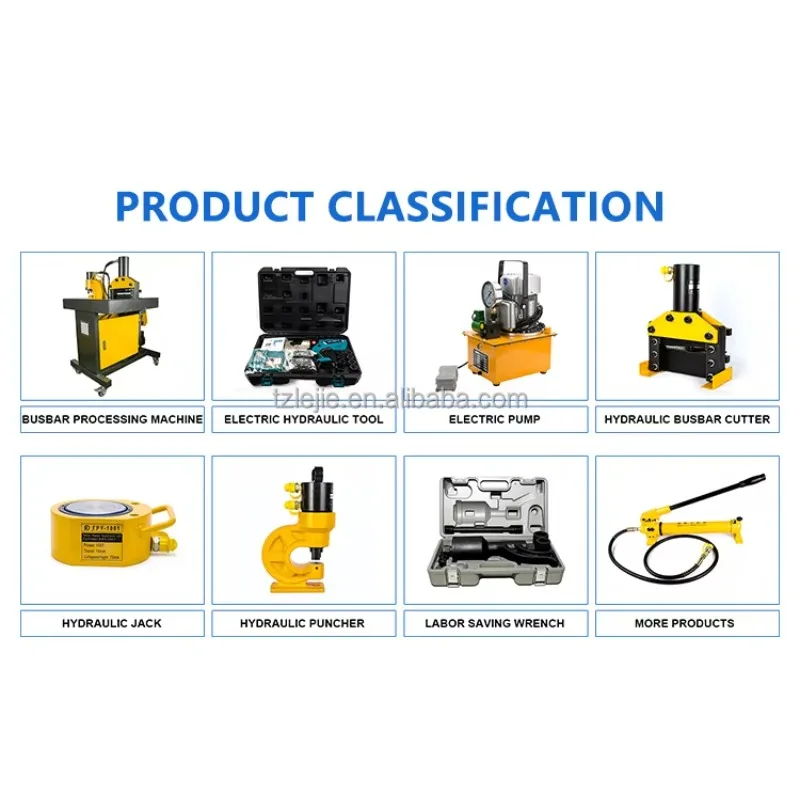 

GES-60UNV Electric Battery Powered 3 in 1 Multifunctional Hydraulic Tool Crimping Cutting & Punching-for Various Tasks