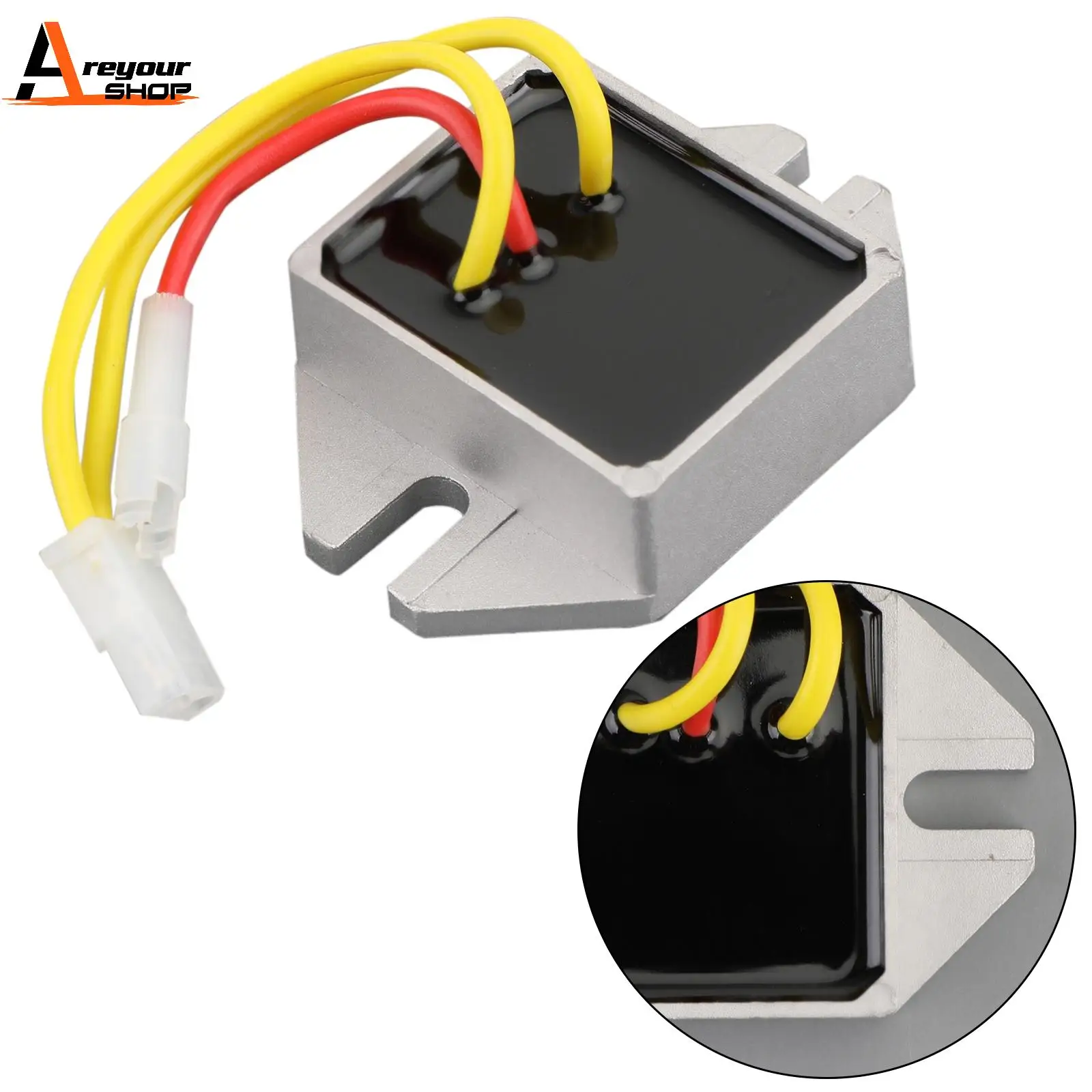 

Areyourshop Voltage Regulator for B&S 18-24HP engines with 10 13 14 and 16A 394890 845907