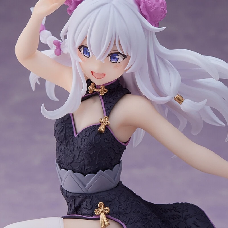Bruja errante: el viaje de Elaina Cheongsam Elaina Ashen Witch figuras de Anime modelo coleccionar juguetes de adorno muñeca Kawaii Otaku