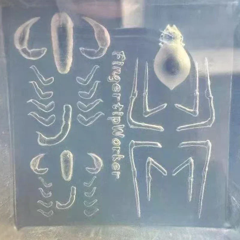 3D Örümcek Akrep Silikon Tırna - Nail Stamping Plate incelemesi ve fiyatı