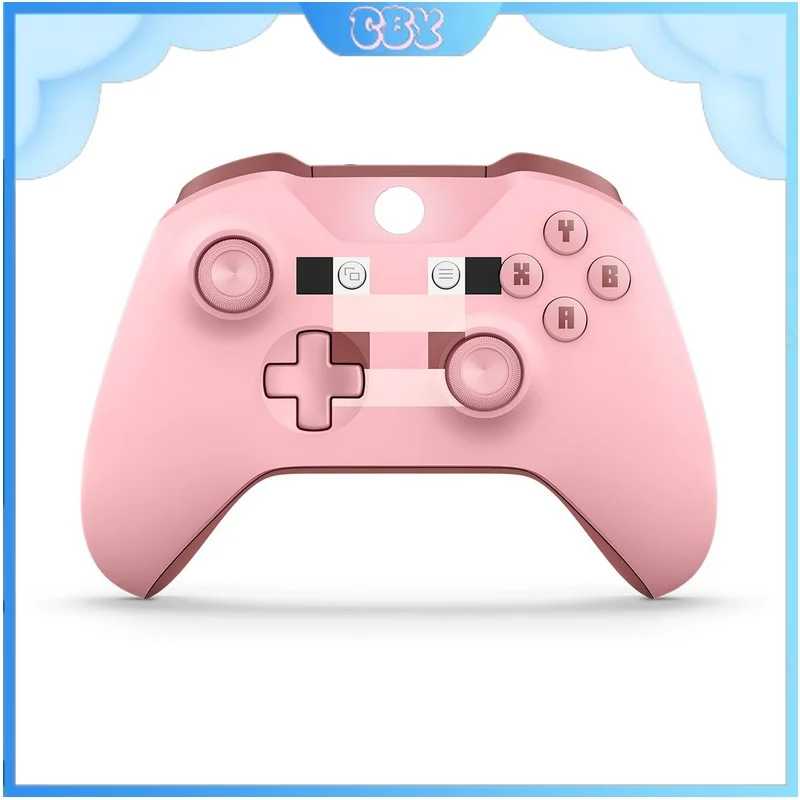 

2024 New Wireless Gamepad My World Pink Pig Coolie Series With Vibration Mode Bluetooth Wireless Connection Usb Interface