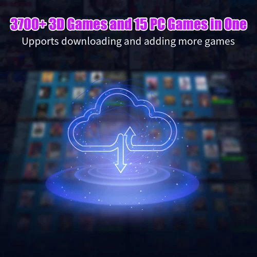 Imagen 2 del producto Sistema de lanzamiento HDD de juego para PS4/PS3/PS2/PS1/Wii/Wiiu/Game Cube/N64 con 3760+ juegos 3D/AAA disco duro de emulación extendida para WIN PC