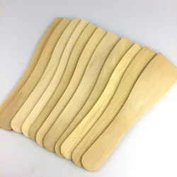 6 Pcs Wooden Spatula for Cooking Turner Scraper Kitchen Non Stick Bamboo Shovel