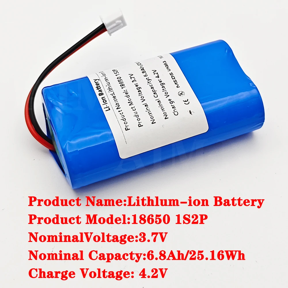 

Резервная батарея для электроинструмента для радиоуправляемого вертолета 1S2P 18650 3,7 В 7000 мА литий-ионная аккумуляторная батарея