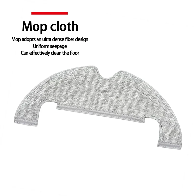 

ABJO-Accessories For Dreame Bot D10 Plus/RLS3D Vacuum Cleaner Robot Replacement Main Side Brush Mop Cloth Filter Dust Bag
