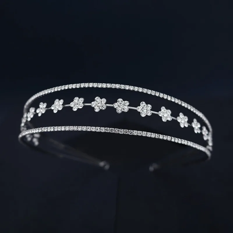 Flower Elastic Hairband Wedding Events Accessories Bridal Headwear