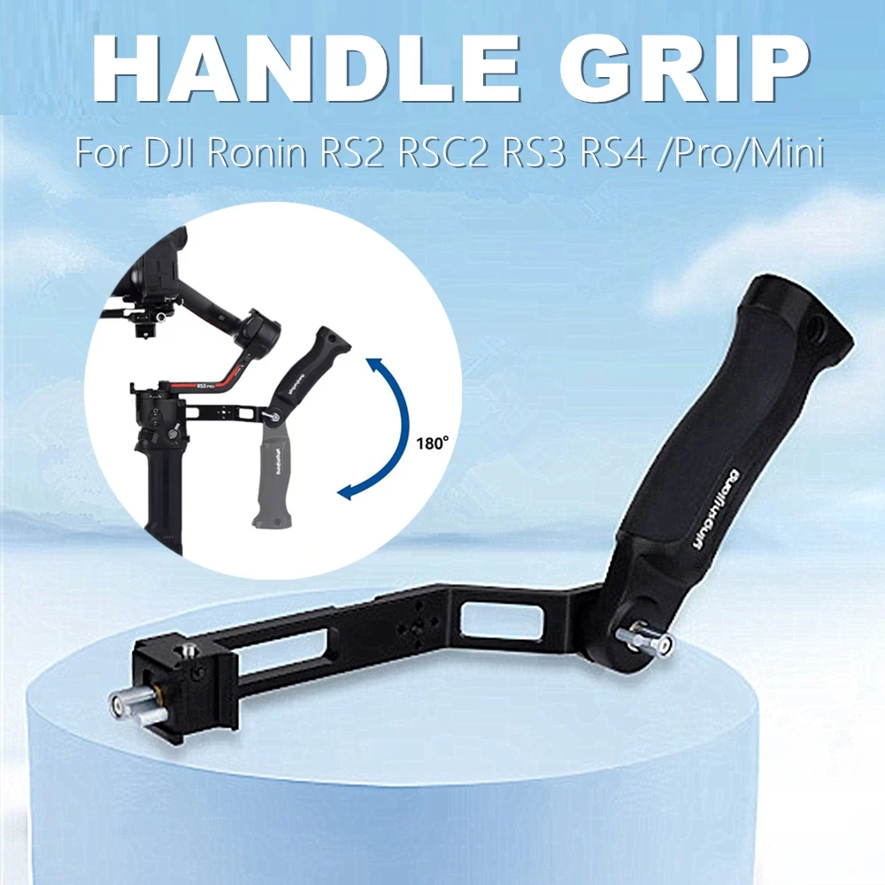 

Профессиональный регулируемый ремень с ручкой, эргономичный ремень для DJI Ronin RS2 RSC2 RS3/4/Pro/мини-стабилизаторы карданного подвеса, для низкоугольной съемки