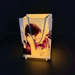 5 Sets/Lot 95x95x140mm Sublimation Blanks Acrylic Lanterns For Custom Memory Gifts