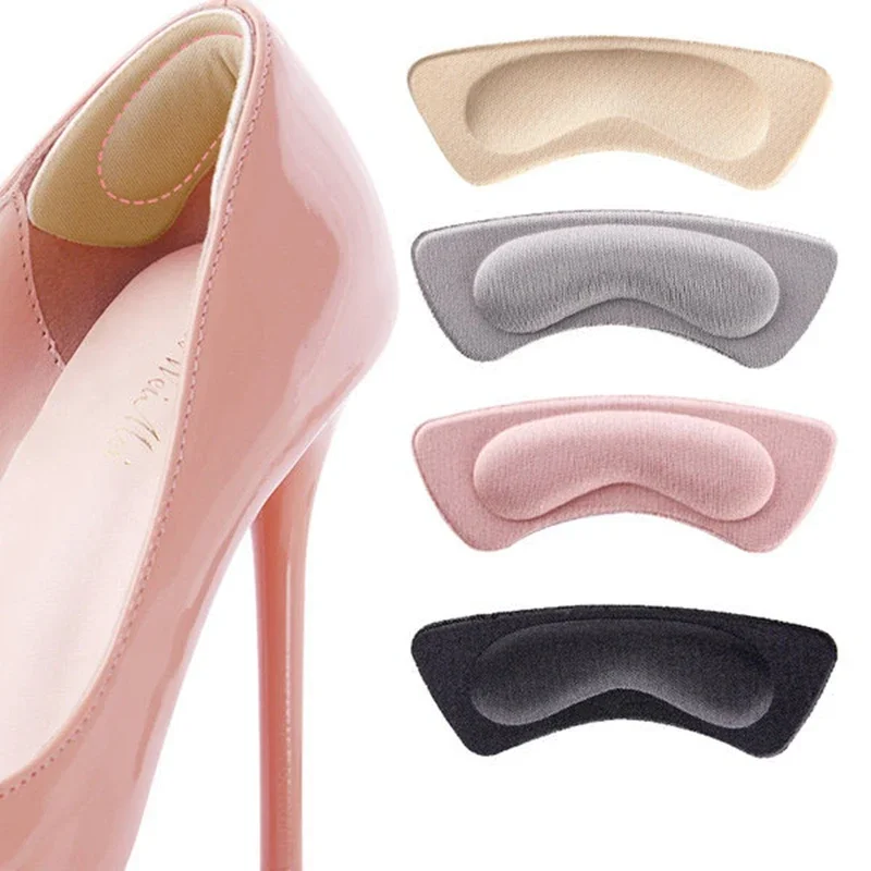 

Women Heel Protector Insoles for Shoes High Heels Pad Adjust Size Adhesive Heel Pads Liner Sticker Pain Relief Foot Care Insert