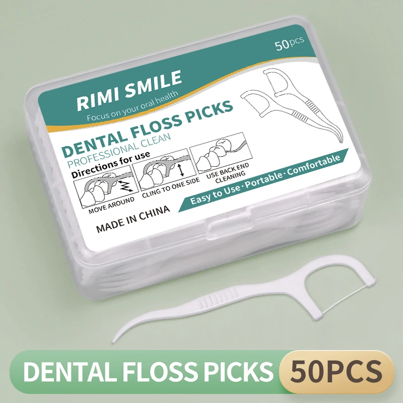 50/150/300/600/1000 PCS dental floss sticks oral care tools oral care dental floss floss holder toothpick set  cleaning teeth