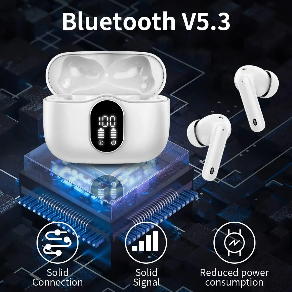Bluetooth 5.3 Wireless Earbuds 4