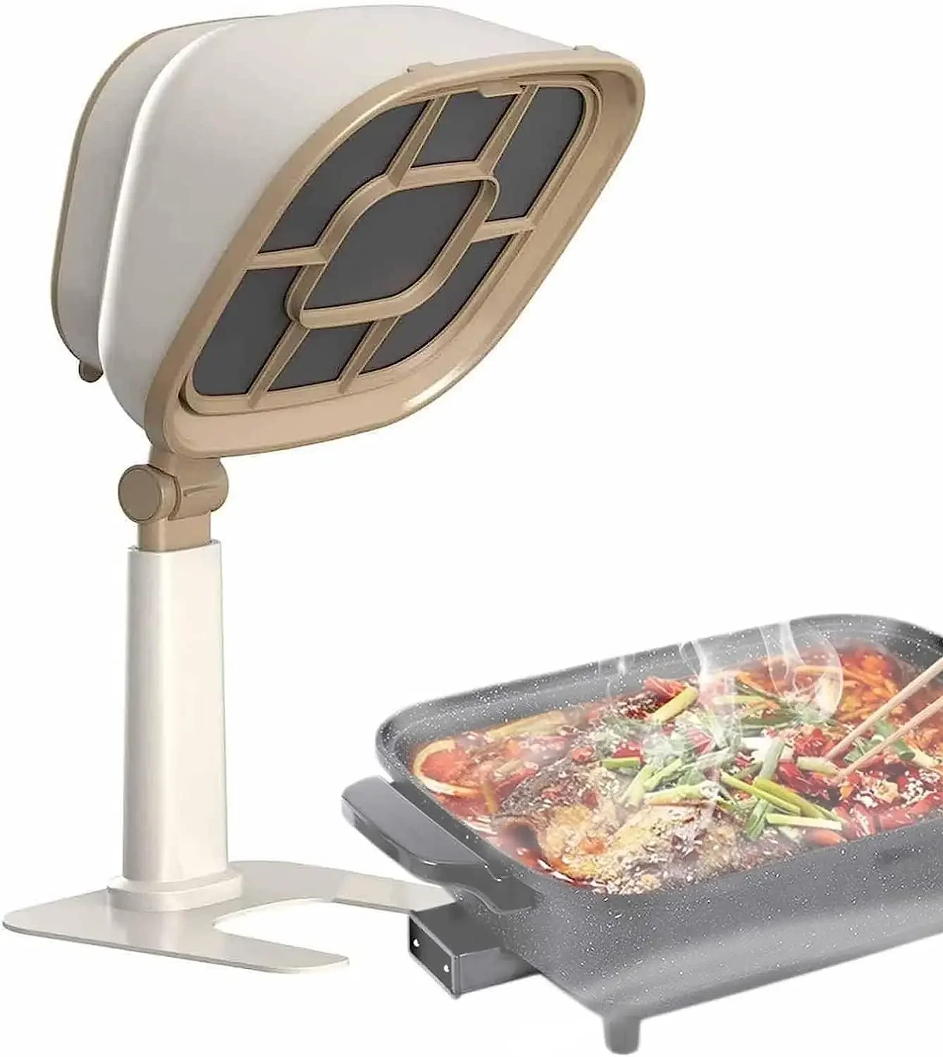 

Portable Range HoodPortable Range HoodPremium Extractor Mini Hood, Smoke Portable Filter Portable Lid With 2 Speed Mode
