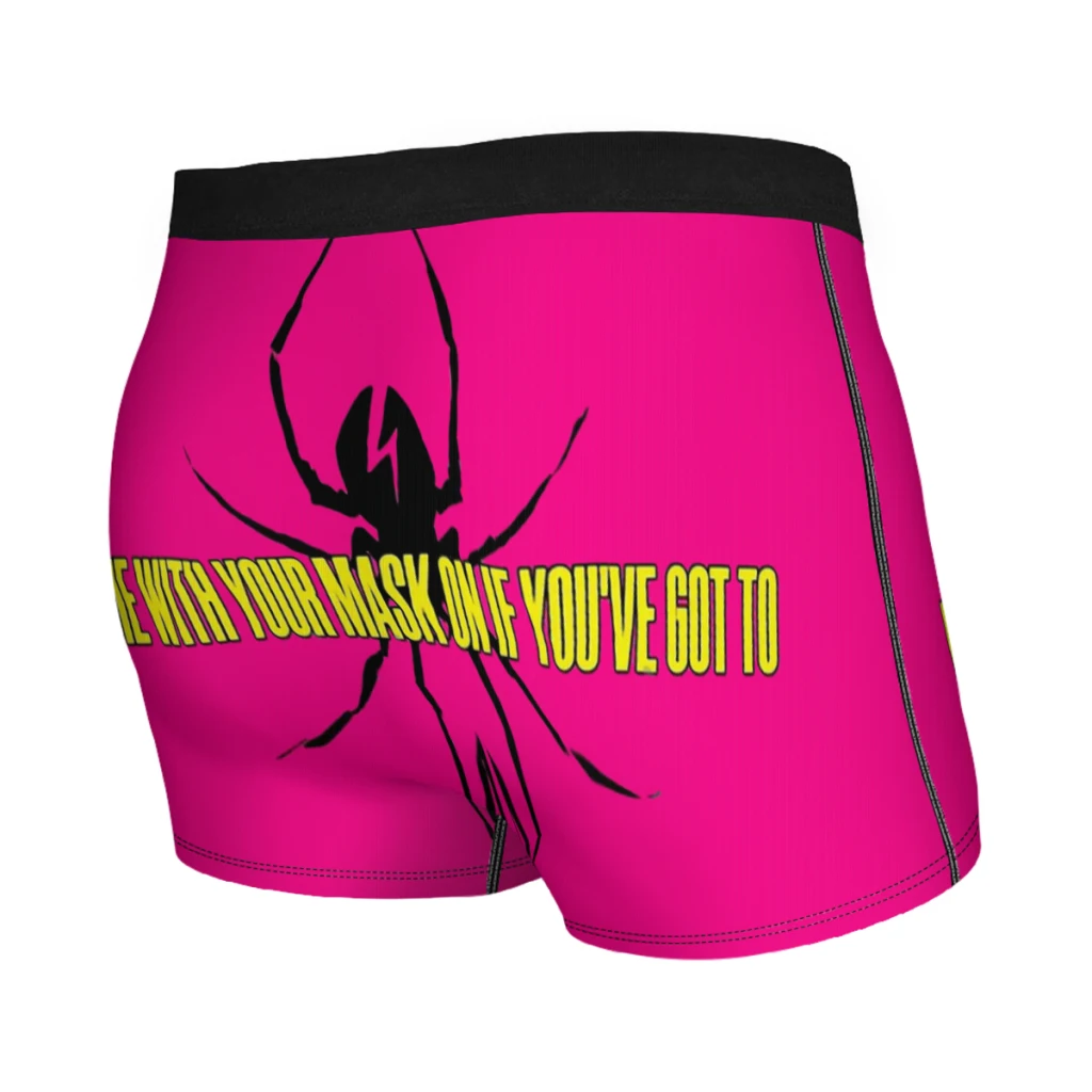 Die Spider More Than One Foot Underpants Breathbale Panties Men's Underwear Print Shorts Boxer Briefs