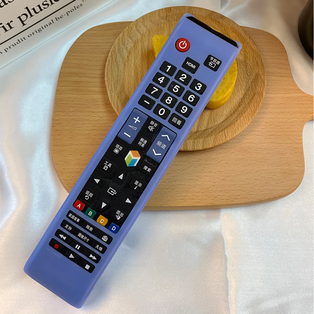 Remote Control Cover Case For Samsung BN59-01178R/L AA59 Silicone Protective Covers Shockproof Smart Remote Control Replacement