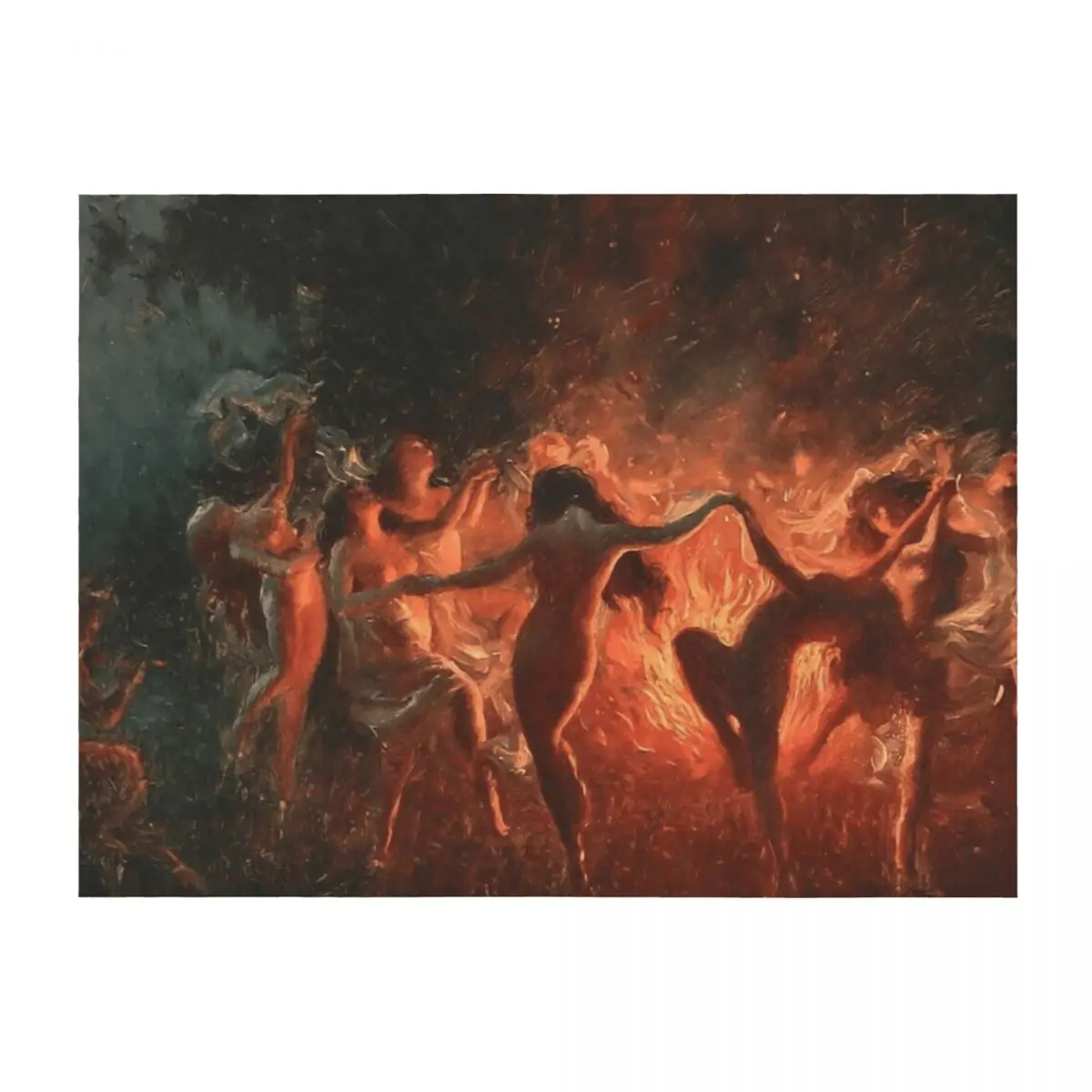 

Joseph Tomanek Fire Dance Throw Blanket warm winter Decorative Sofa Tourist Shaggy Blankets