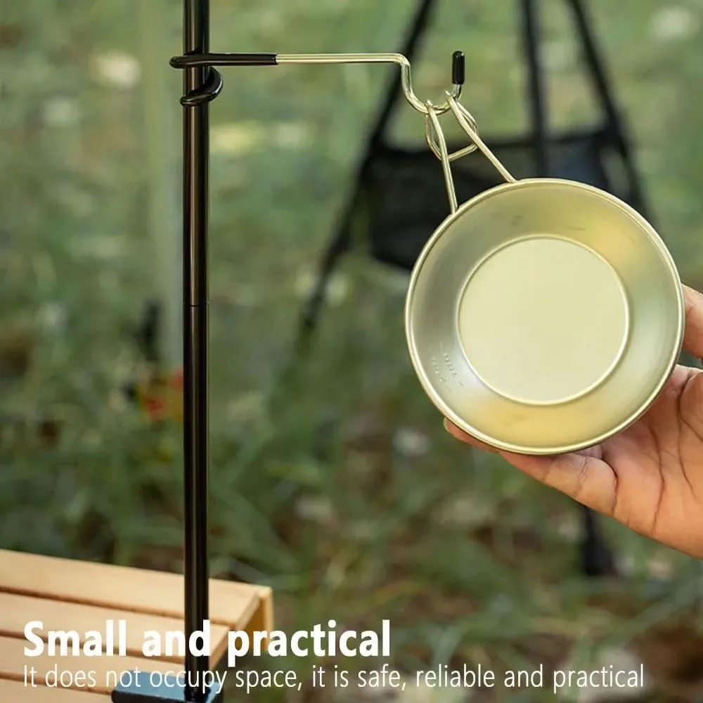 Portable Tent Pole Lamp Hanger Hooks 3