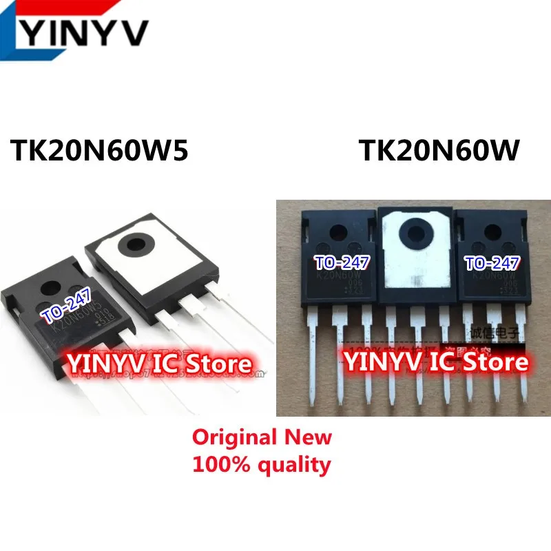 5Pcs TK25N60X K25N60X  TK31N60X K31N60X TK31N60W K31N60W TK35N65W K35N65W TK20N60W K20N60W TK20N60W5 K20N60W5 TO-247 100% New