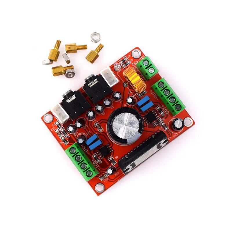 Fever grade TDA7850 amplifier board with 4-channel 4X50W and BA3121 noise reduction and large electrolysis