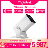 ThundeaL HD Mini Projector TD90 PK TD80W 1080P WiFi Android TD80 Projector Home Theater Cinema 3D Phone Video Movie Proyector