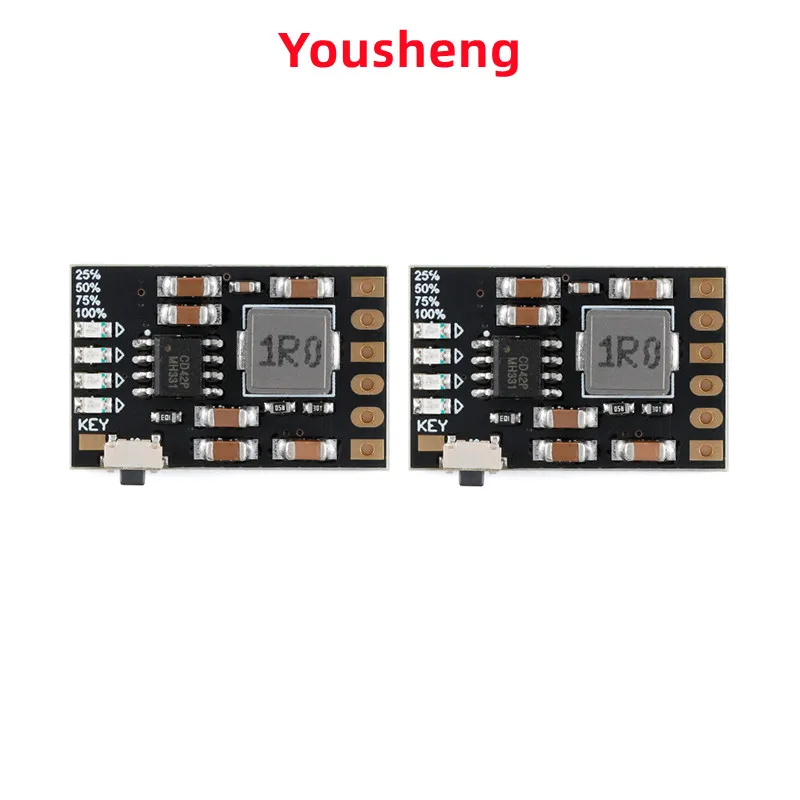 10pcs/1pc MH-CD42 CD42 DC 5V 2.1A Mobile Power Diy Module 3.7/4.2V Charge/Discharge(boost)/battery protection/indicator Board