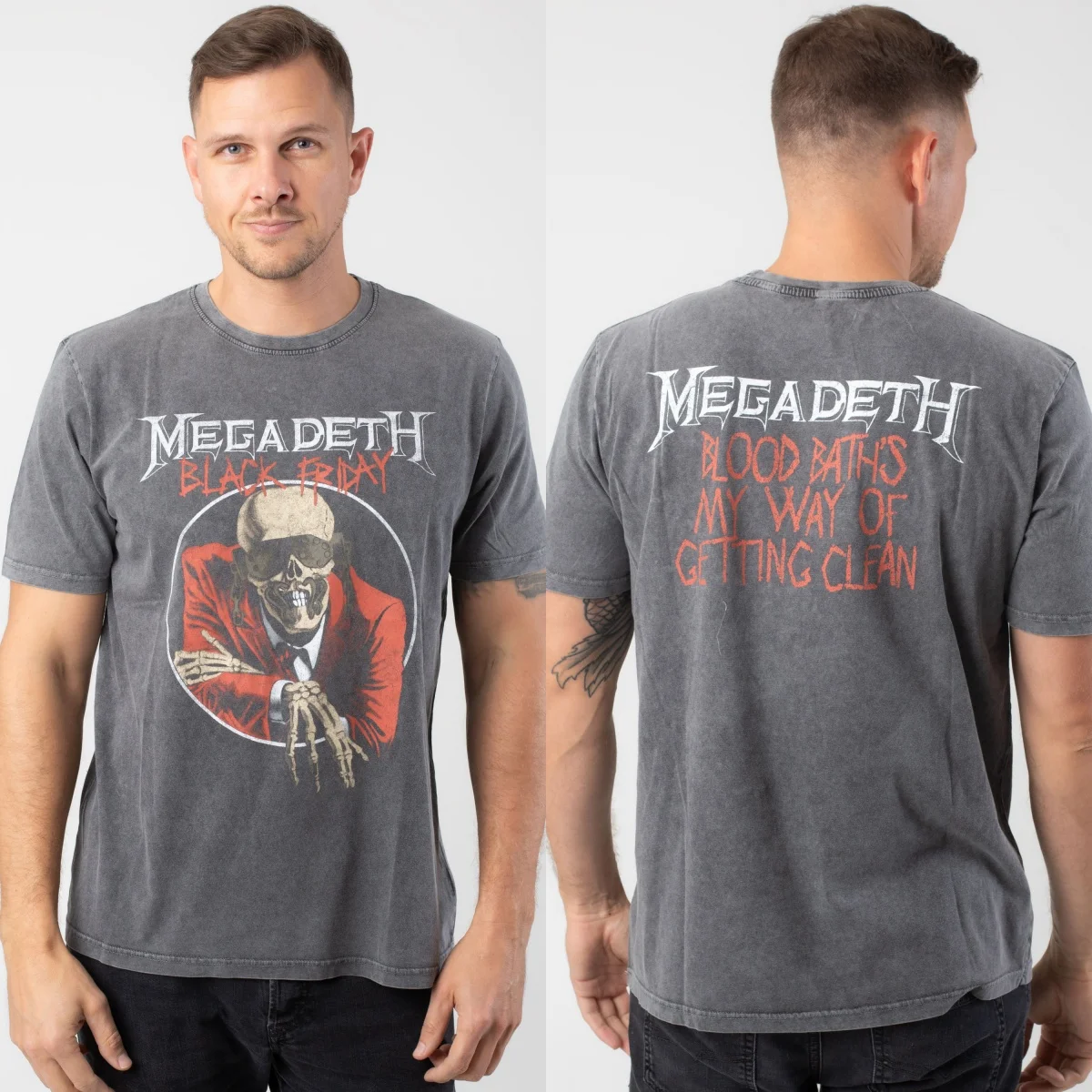 Rust in Peace 30th Anniversary Megadeth Band T-Shirt Cotton Graphic Tee Men Women Summer Streetwear