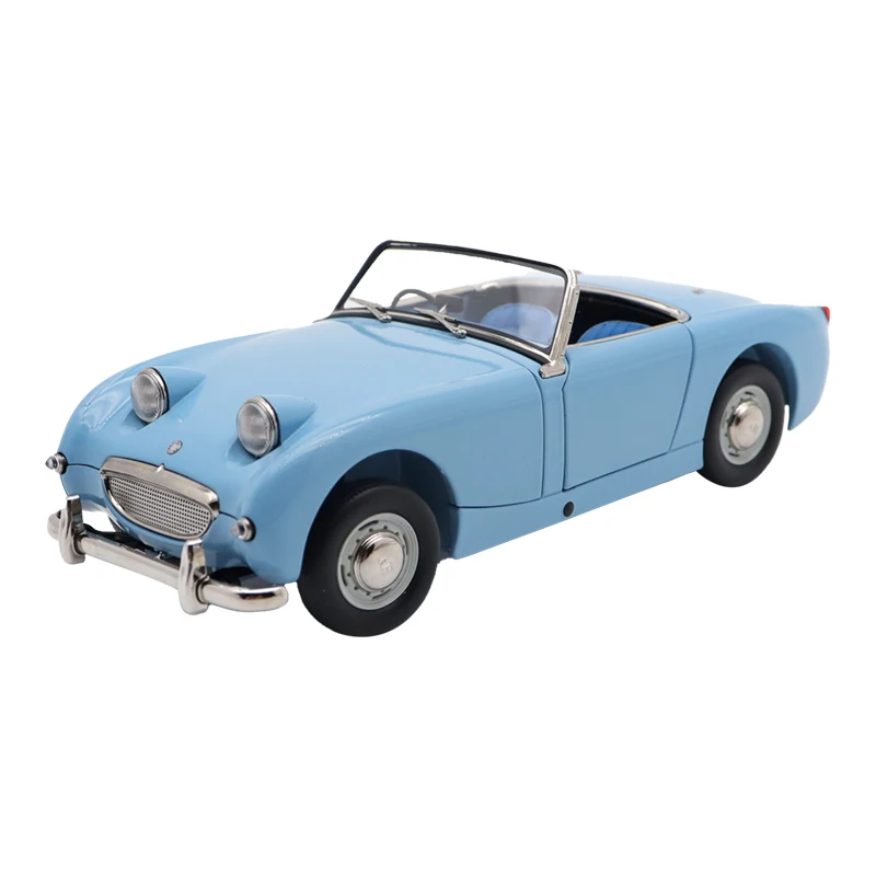 1:18 Scale Austin 3000 MKII Healey Convertible Sports Retro Car Diecast Model Toy Vehicle Fans Collection Decoration Display